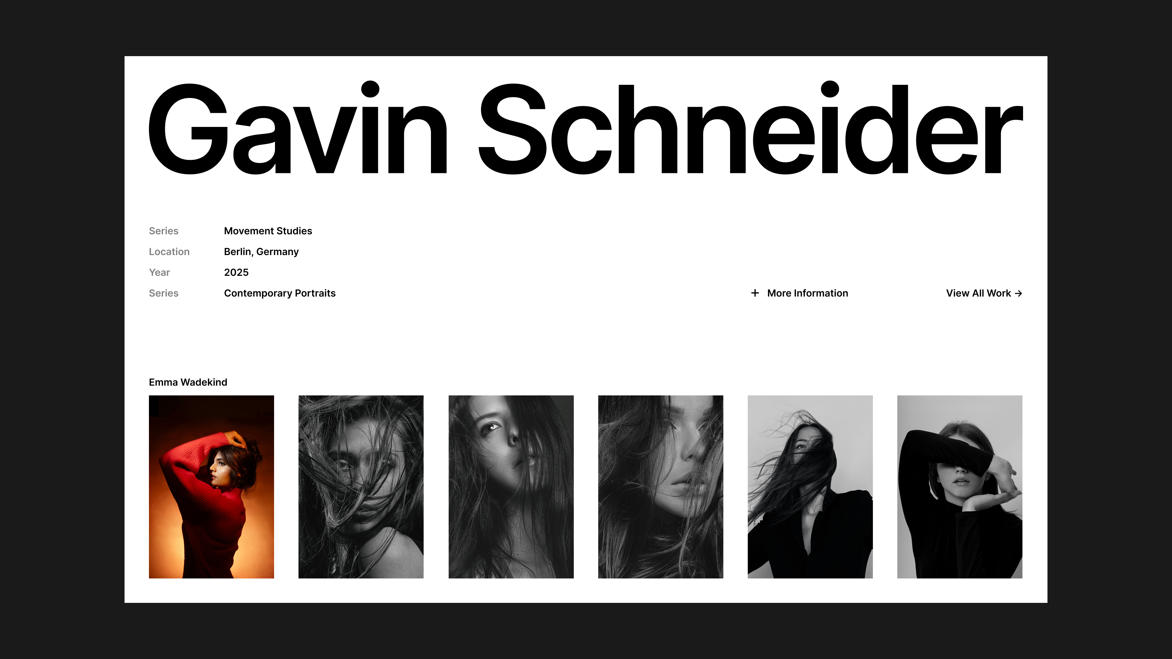 Photography Portfolio