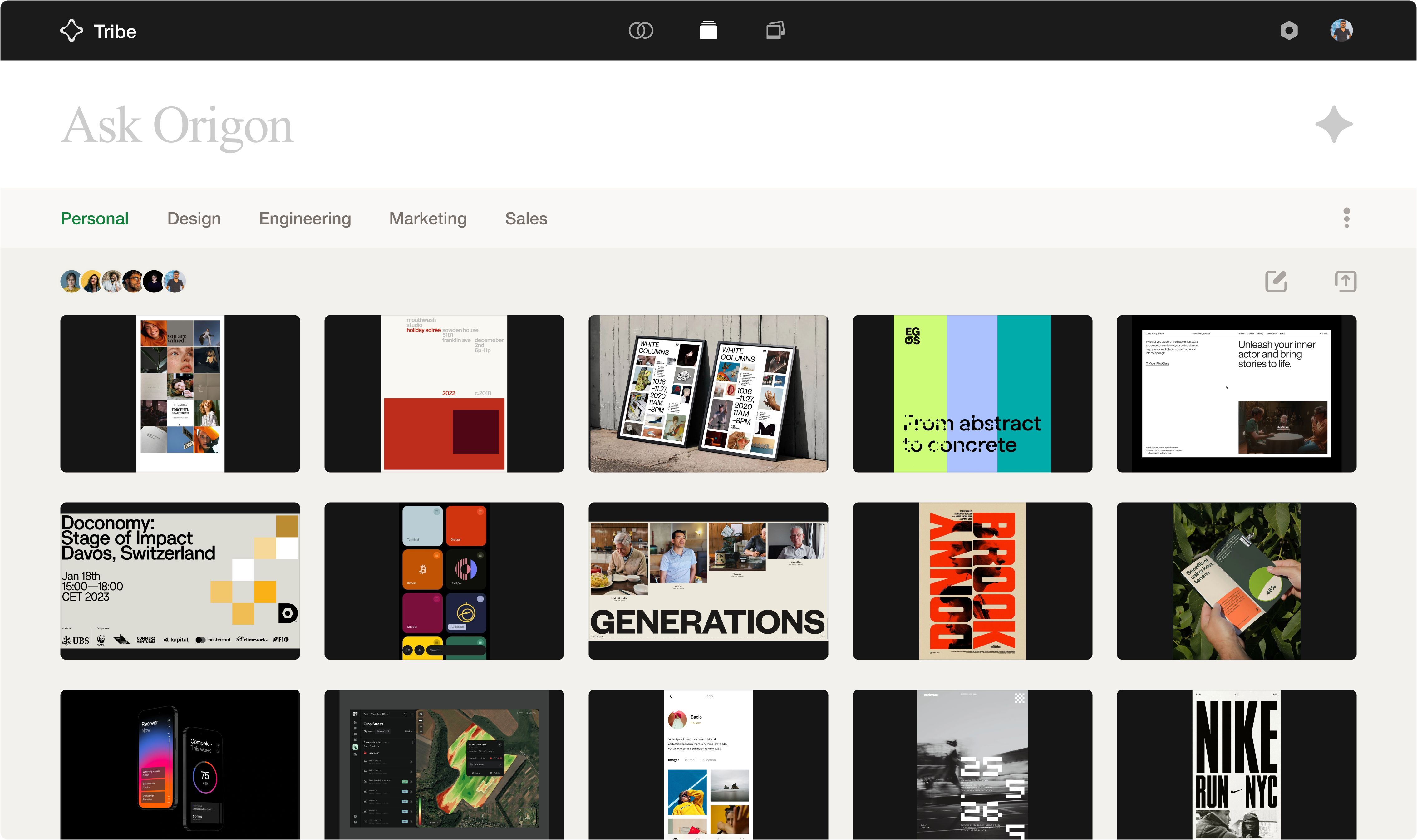 Tribe Document Management preview