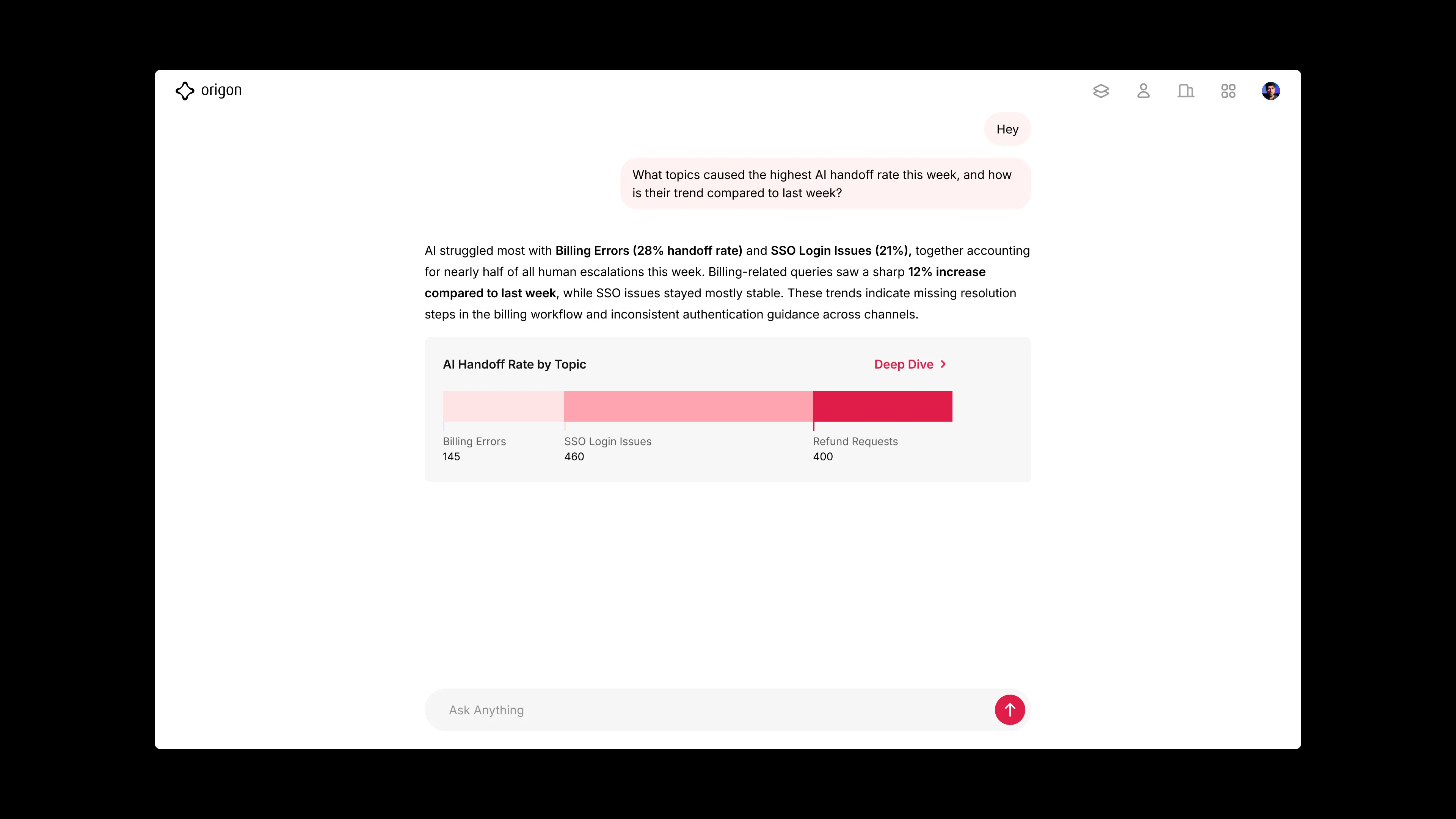 Origon App Assistant